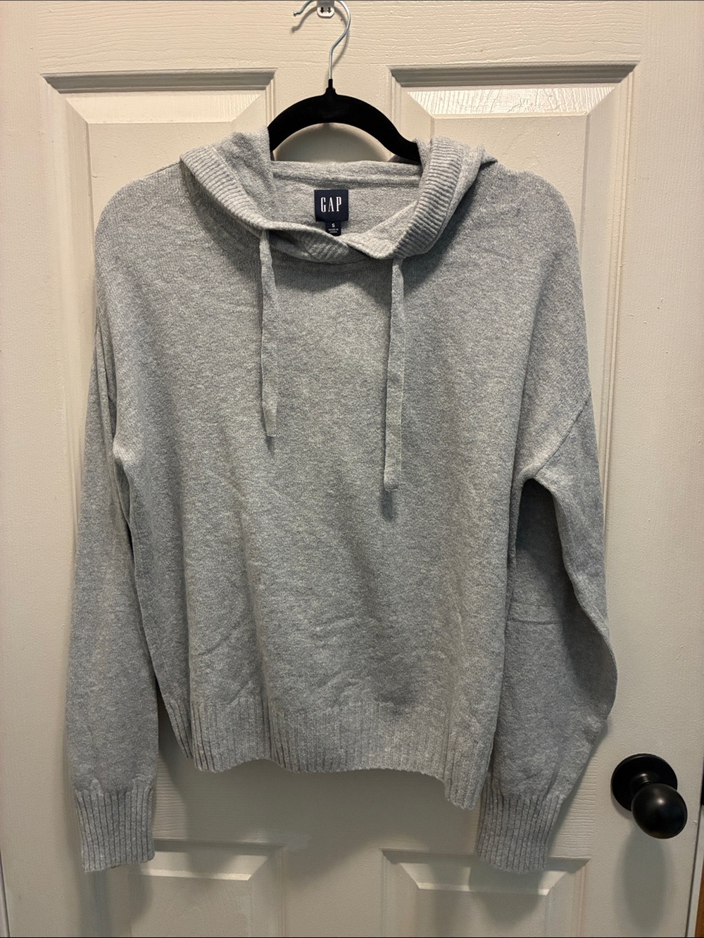 GAP Light Gray Crewneck Hoodie Sweater